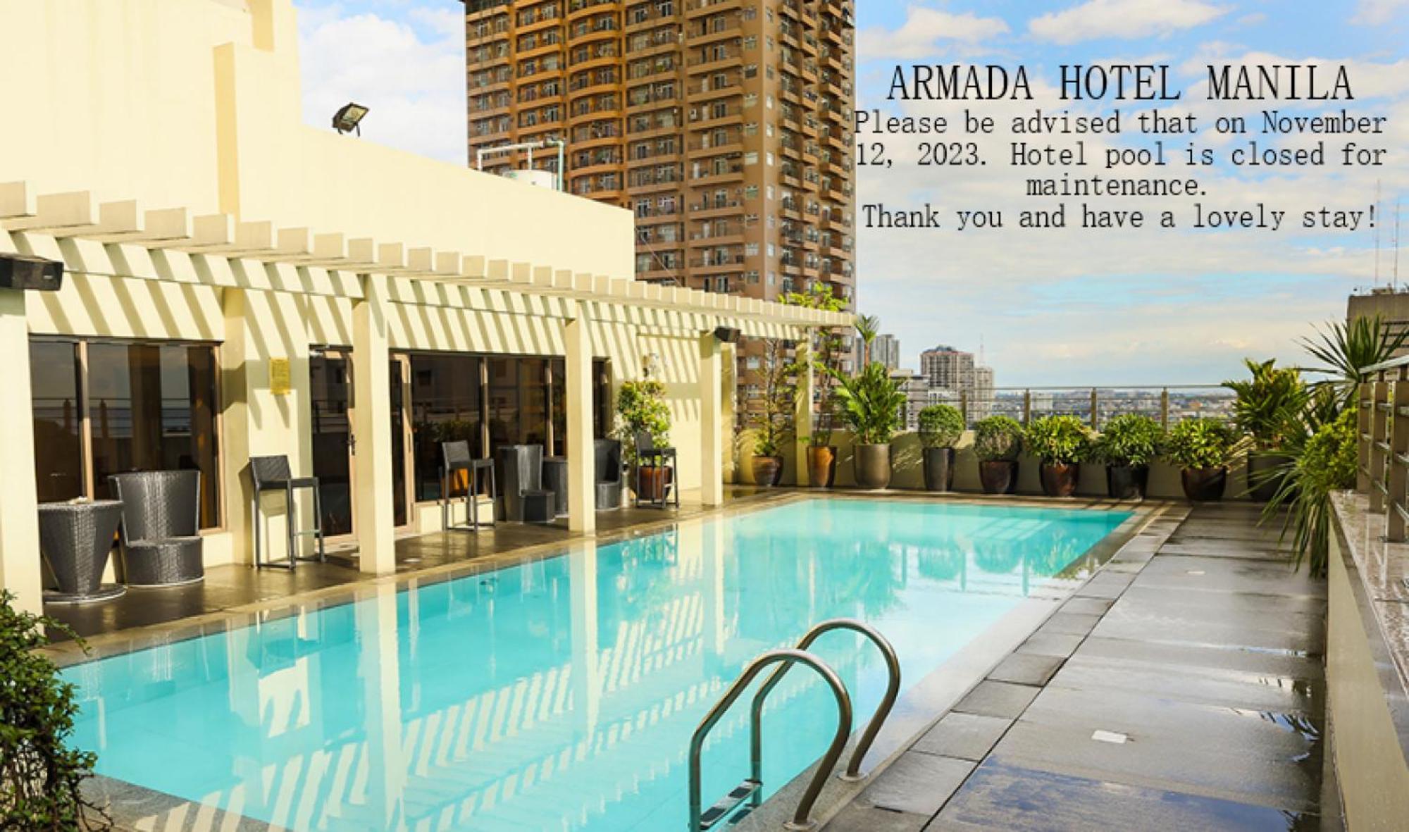 Armada Hotel Manila - Quarantine Facility Exterior foto